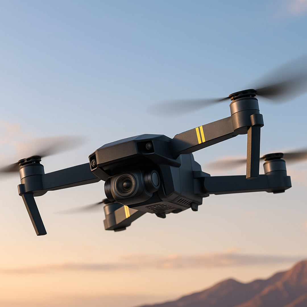 DRON CON CÁMARA 4K + MALETÍN CON ACCESORIOS + BATERÍA DE REGALO