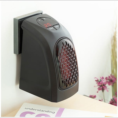 CALEFACTOR ENCHUFE - SEGURO Y SILENCIOSO - 400W